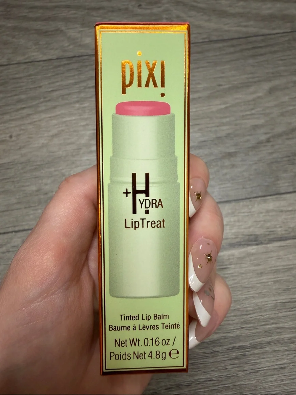 NEW Pixi +Hydra LipTreat Rosette Tinted Lip Balm Hydrating Lip Treatment NIB